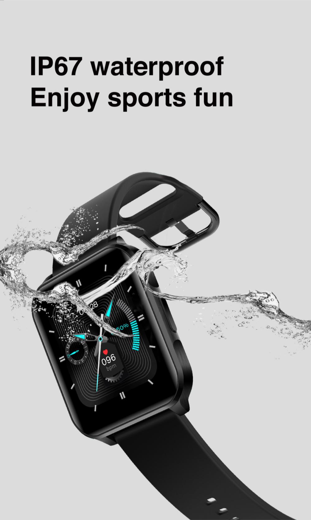 lenovo s2 pro smart watch ip67 waterproof ips full screen 4