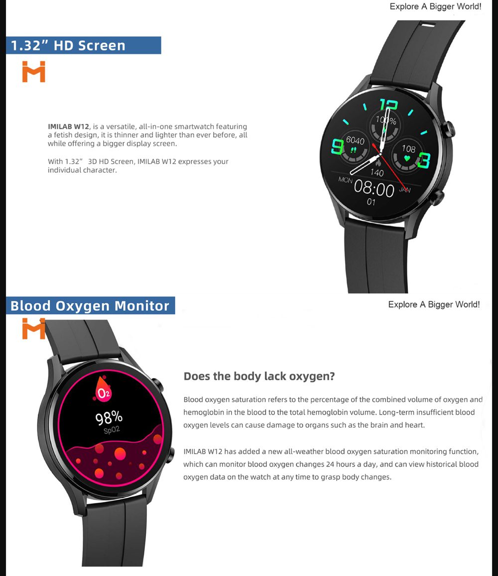 xiaomi imilab smart watch w12 2