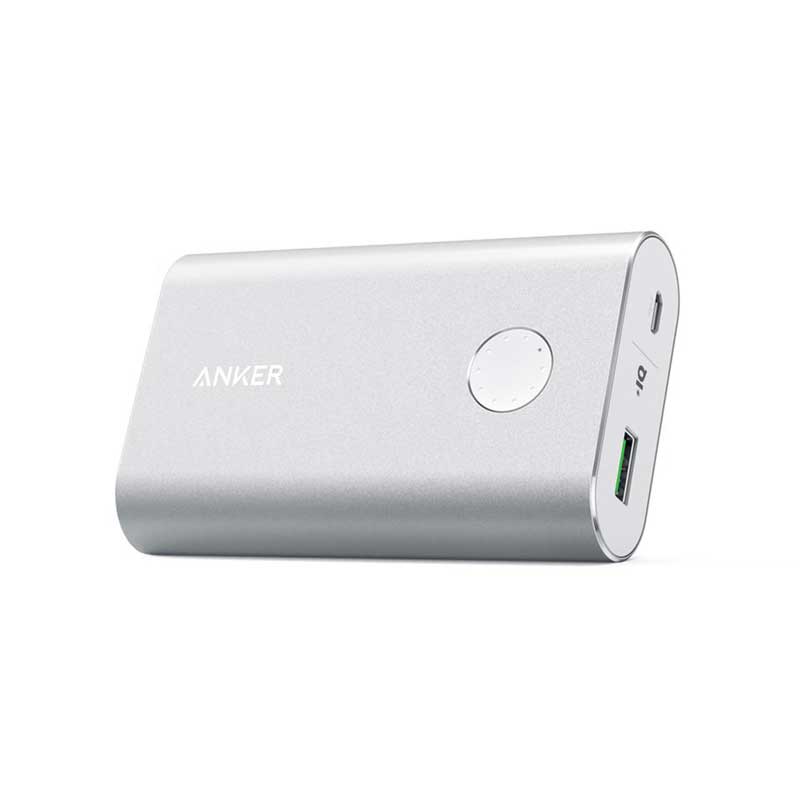 Anker PowerCore 10050mAh Quick Charge 3.0 Power Bank Silver