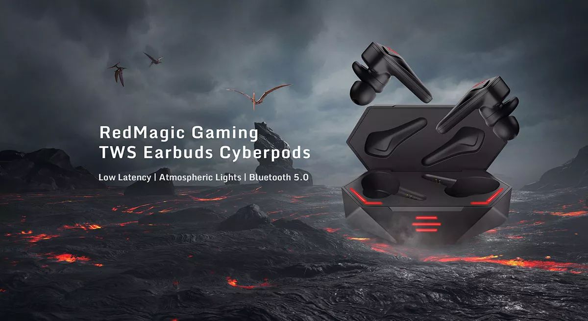 nubia red magic cyberpods tws gaming earbuds 2
