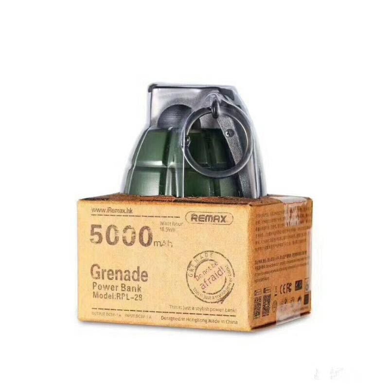 remax grenade powerbank 5000mah 6