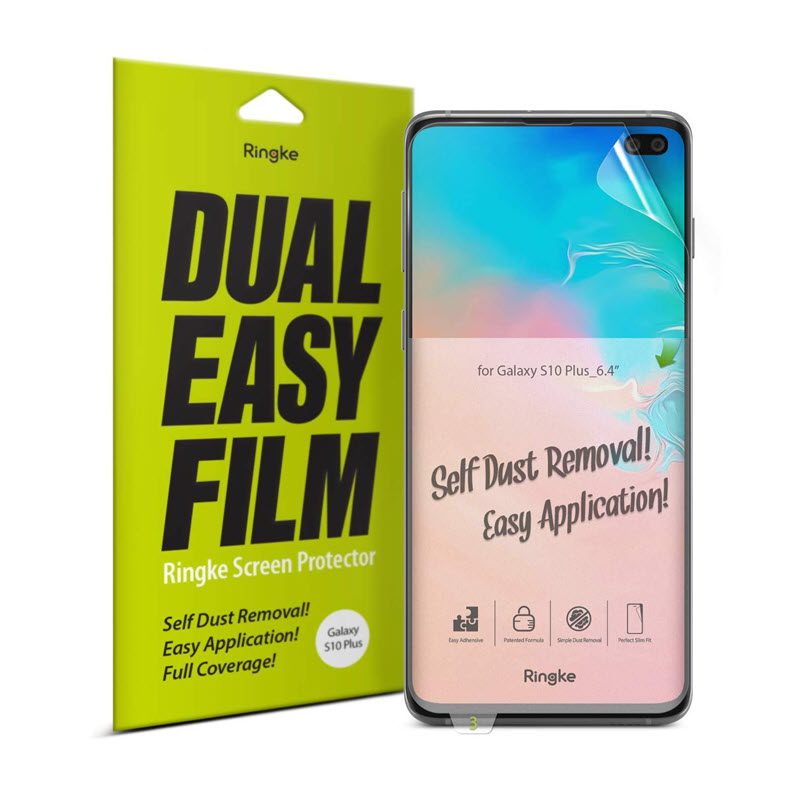 Ringke Dual Easy Film Galaxy S10 Plus Screen Protector