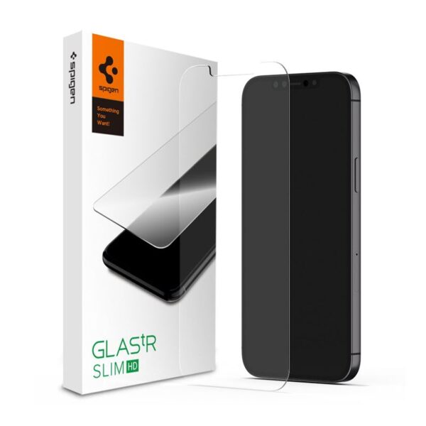 Spigen Glas tr Slim Hd Screen Protector for iPhone 12 / iPhone 12 Pro