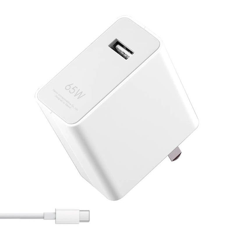 XIAOMI 65W Super Fast Charging Power Adapter with Type C Cable