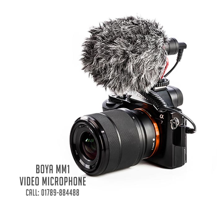 youtube video microphone for smartphone pc and dslr boya by mm1