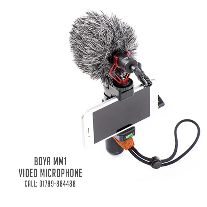 youtube video microphone for smartphone pc and dslr boya by mm1f8BT