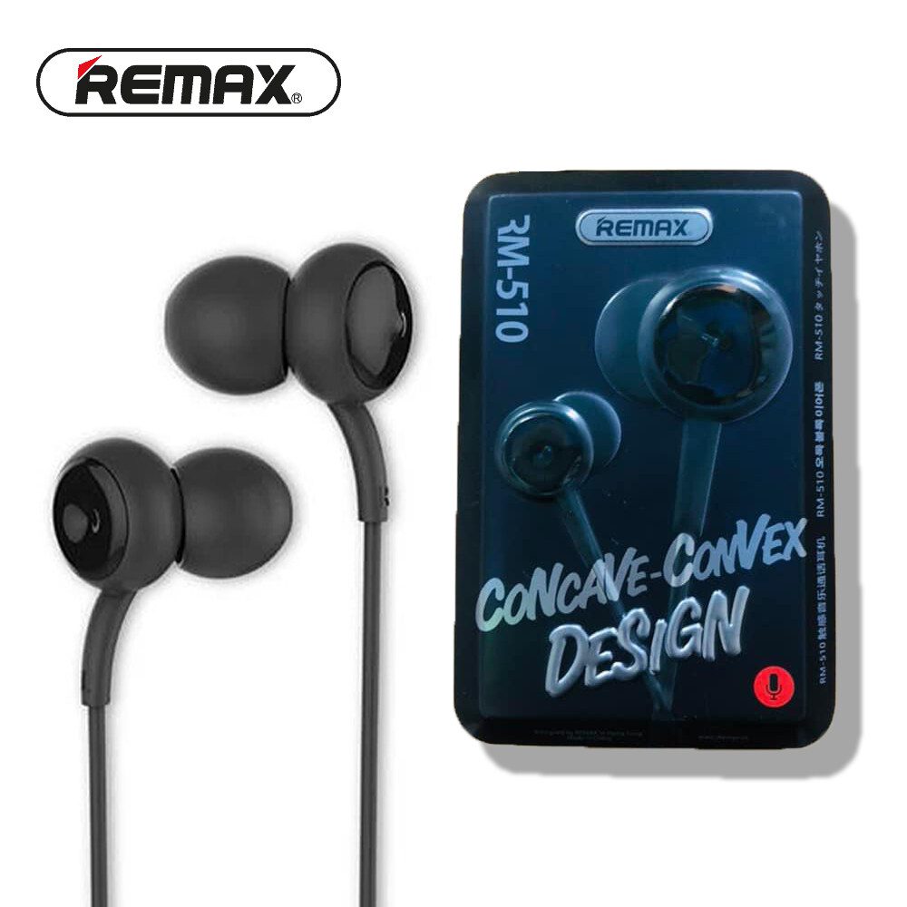 Remax RM-510 Bass Stereo Earphones with Mic