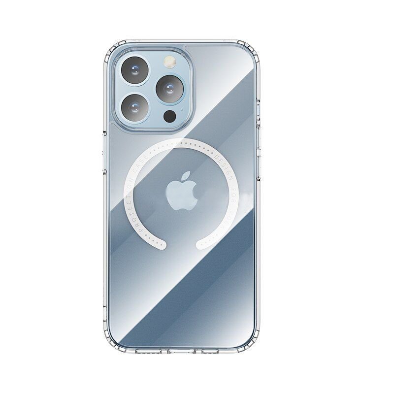 rock ultra thin magnetic tpu clear case for iphone 13 13 pro 13 pro max 3