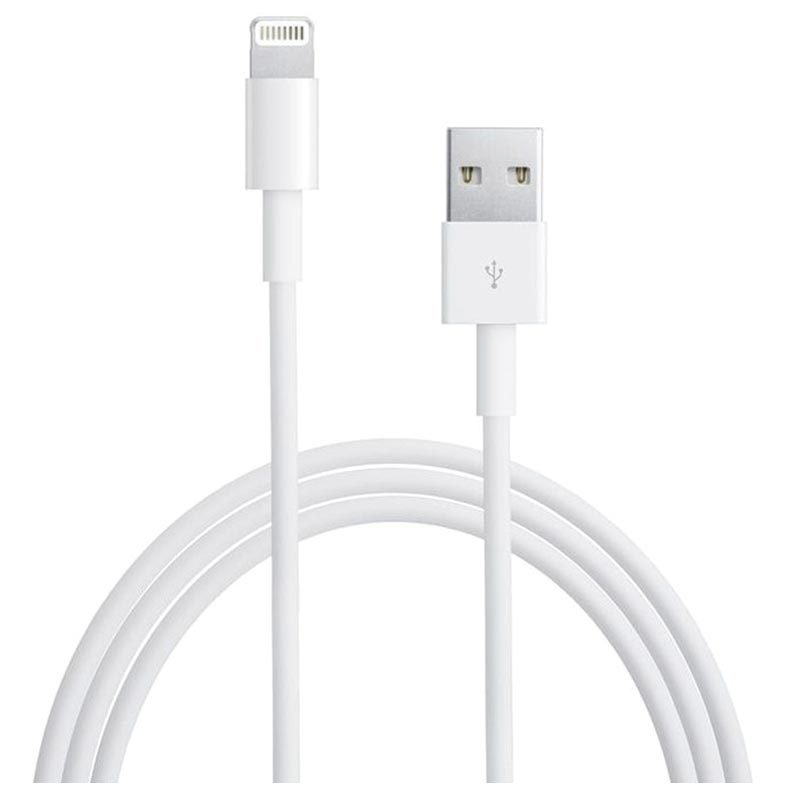 Apple Lightning USB Cable iPhone X XR XS max 6 6S iPad Pro White 1m 08042019 01 p