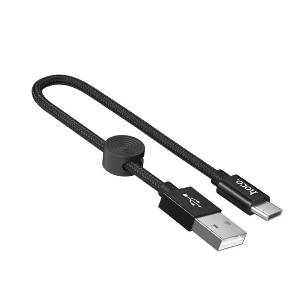 Hoco X35 USB to Type-C Short Charging Sync Data Cable 25cm