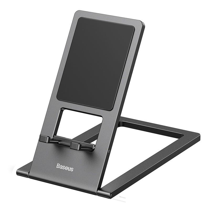 Baseus Foldable Metal Desktop Holder For Tablet Mobile Stand Support