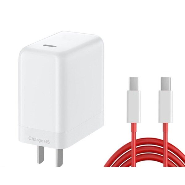 OnePlus 65W Warp Charge Adapter with Type-C Cable (Unofficial)