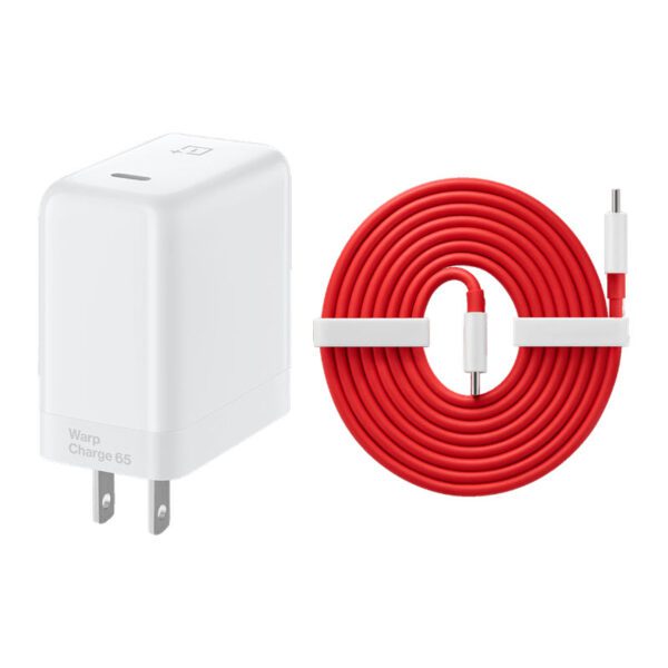 OnePlus Warp Charge 65W Power Adapter with Type-C Cable (Official)