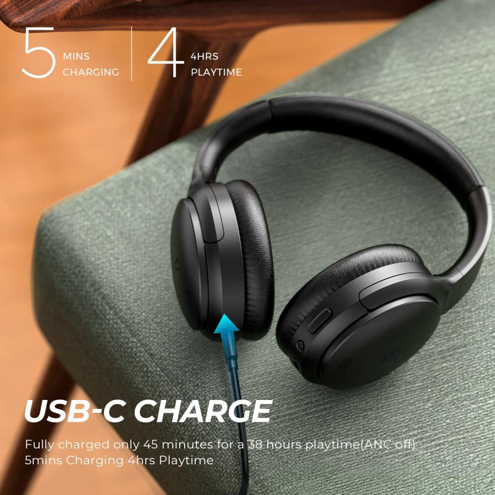 soundpeats a6 hybrid active noise cancelling headphones 2