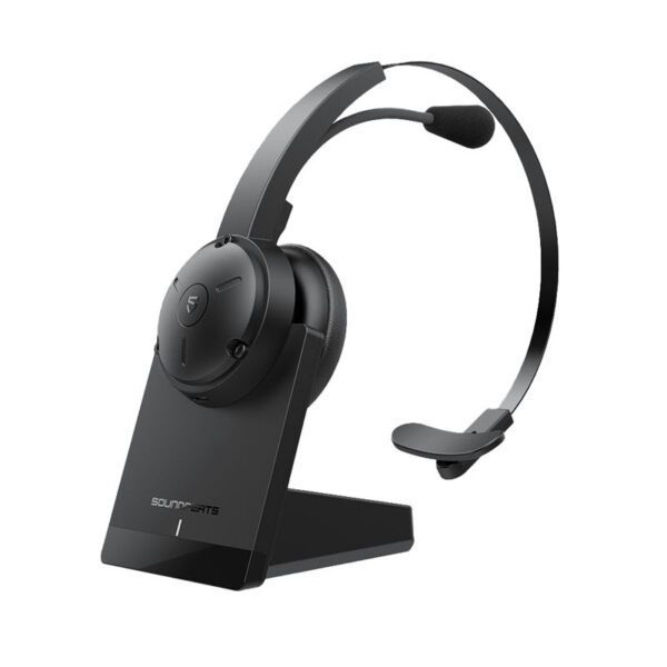 SoundPEATS A7 Wireless Headset with AI Noise Canceling Microphone